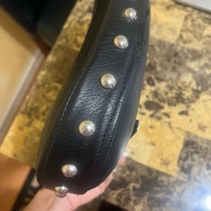 Studded Motorcycle seat back rest pad